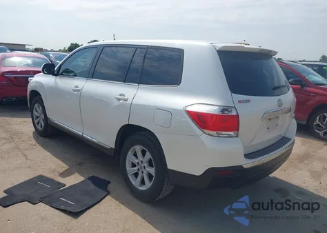 2013 Toyota Highlander из США, поврежденный, VIN 5TDZA3EH9DS039810